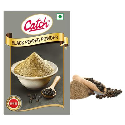 Black Pepper Powder, Catch, Ground Black Pepper (100gm)