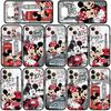 Phone Case for iPhone 17 16 15 Plus Huawei P30 P20 Lite Redmi Note 14 12 11 13 Pro Max OPPO A60 A80 A40 A18 A38 A54 Lovely Mickey Mouse Minnie Cover