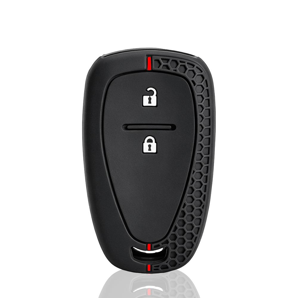 For Chevrolet Malibu Blazer Traverse Seeker Onix Equino Volt Bolt Trax Orlando Cruze Spark Sonic Silicone Car Key Case Cover