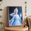 Disney Frozen Elsa Character Digital Oil Painting Art Kit Hand Painted Home Decor