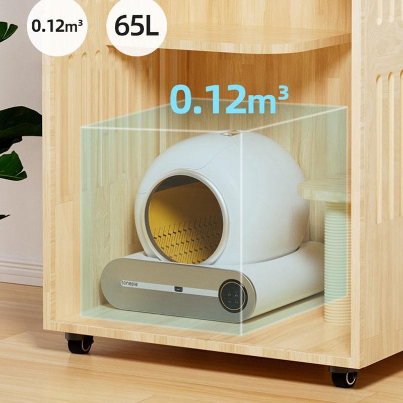 Automatic Cat Litter Box Super Large Smart Cat Toilet Automatic Cleaning Closed Deodorizer Electric Poop Shovel Pet Supplies