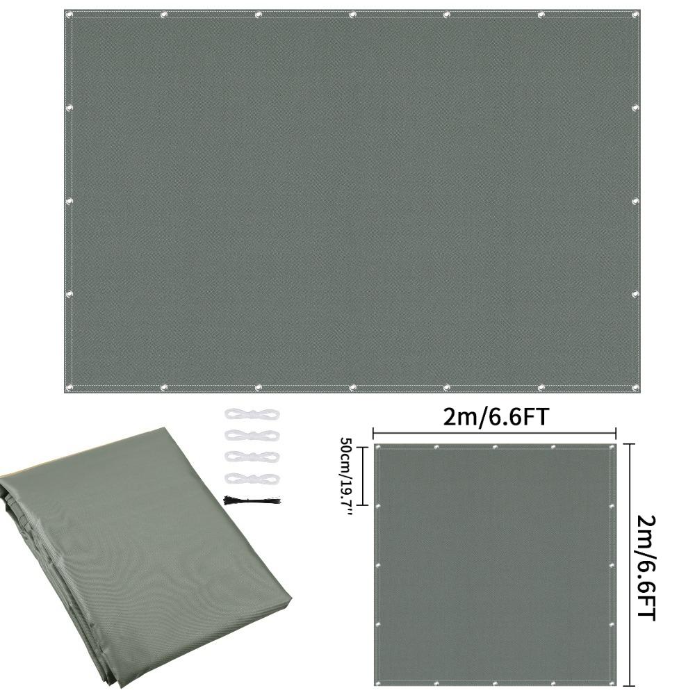 Waterproof Privacy Fence Screen Fence Covering Privacy with Grommets UV Protection Fencing Shade Cover for Outdoor Yard Backyard