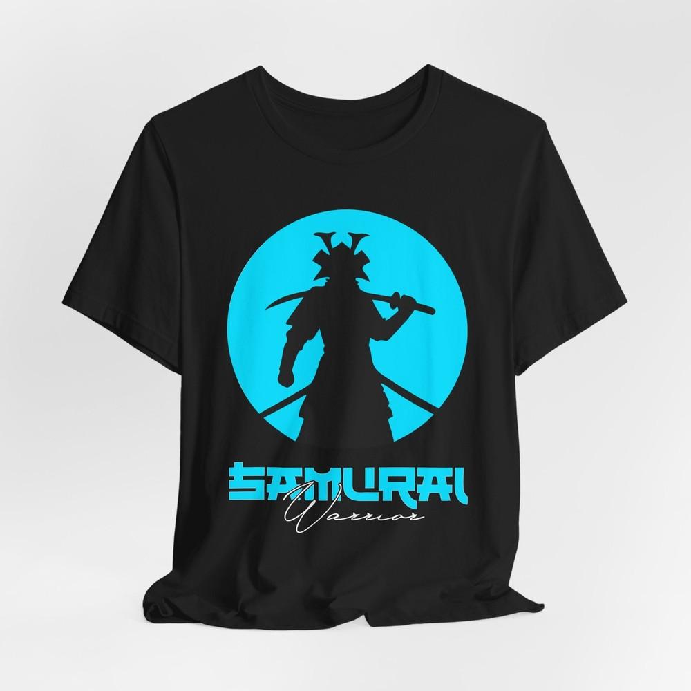 Samurai Warrior Graphic Tee  Unisex Short Sleeve Shirt for Cool Casual Wear Unisex T-Shirt L