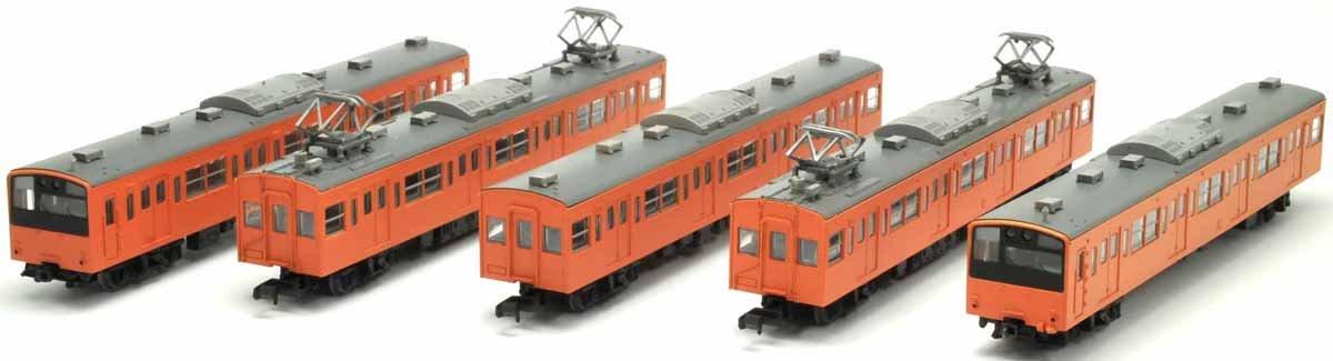 

Коллекция железных дорог JNR Серия 201 Линия Тюо Прототип 5-вагонный набор А