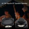 2pcs/lot 40mm Internal Magnetic Speaker Full Frequency Speaker 16 Core 4 Euro 5W Square Bluetooth Speaker