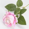 Artificial Rose Eye-catching No Withering Fresh-keeping Fancy Single Branch Simulation Roses Wedding Favors