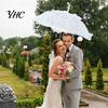 Lightweight Umbrella Vintage Lace Embroidery Long Handle Decorative Wedding Parasol Party Bridal Dance Stage Performance Photography Props