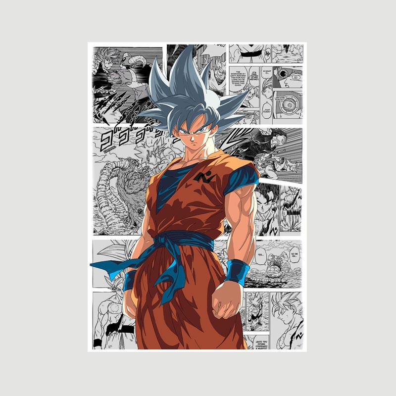 

Класичні аніме Dragon Ball Плакати Білий папір Вінтажні плакати Декор HD Друковані настінні картини Розпис інтер єру Фреска Вітальня Прикраси Картинки 30x21cm