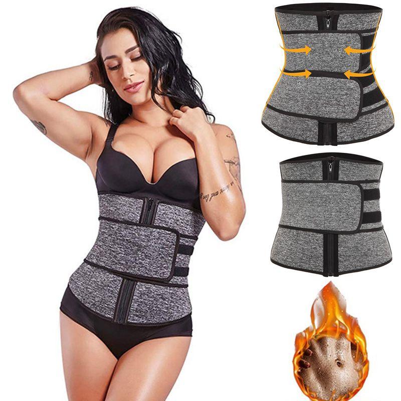 Trainer Waist Women Neoprene Sauna Belt Sweat Body Shaper Tummy Slimmer Control