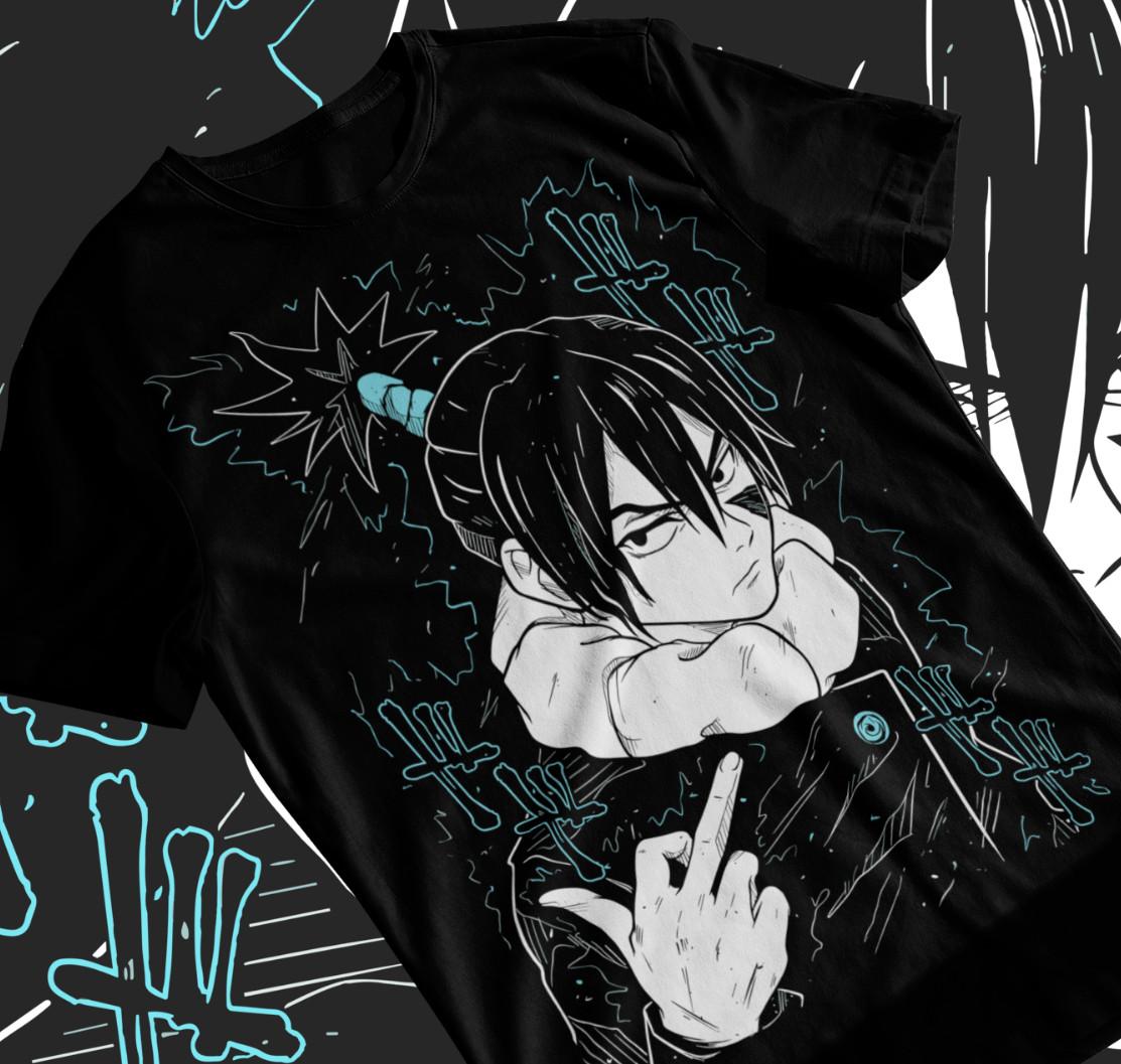 Kokichi Muta Jujutsu Kaisen Mechamaru Anime Manga Unisex Anime Soft Tee S