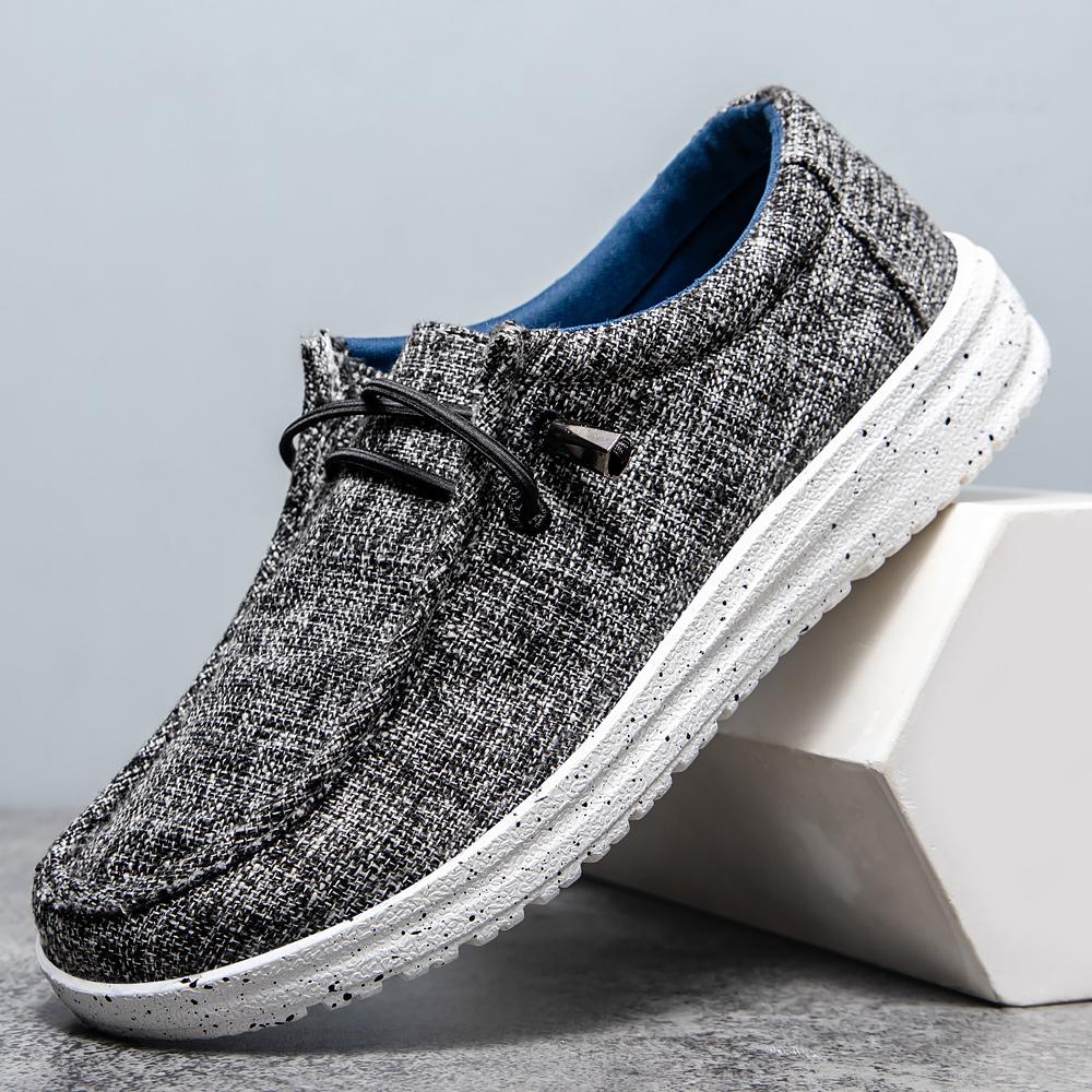 Модні жіночі лофери на плоскій шнурівці Легке парусинове взуття з леопардовим принтом Жіноче зручне дихаюче повсякденне взуття для прогулянок великих розмірів