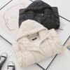 Women's Hooded Down Cotton Vest - 2023 Autumn/Winter Korean Style Sleeveless Short Jacket