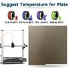 For Anycubic Kobra 3 Max Build Plate 420x420 Pei Plate Dual Sided Frosted PEI Powder Coating 3d Printer Kobra 3 Max Accessories