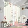 2pcs 2D Flat Printing Window Drapes Joy Lord Strength Nehemiah Polyester Fabric Without Electricity Birthday Party for Festive