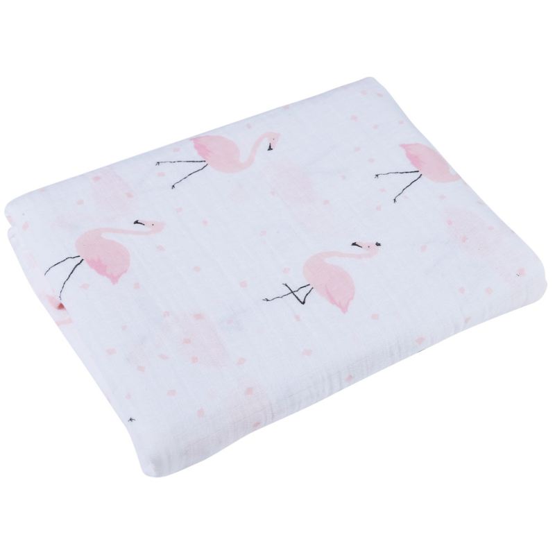 

Двухслойное детское марлевое одеяло 120*120 см, завернутое в полотенце, одеяла