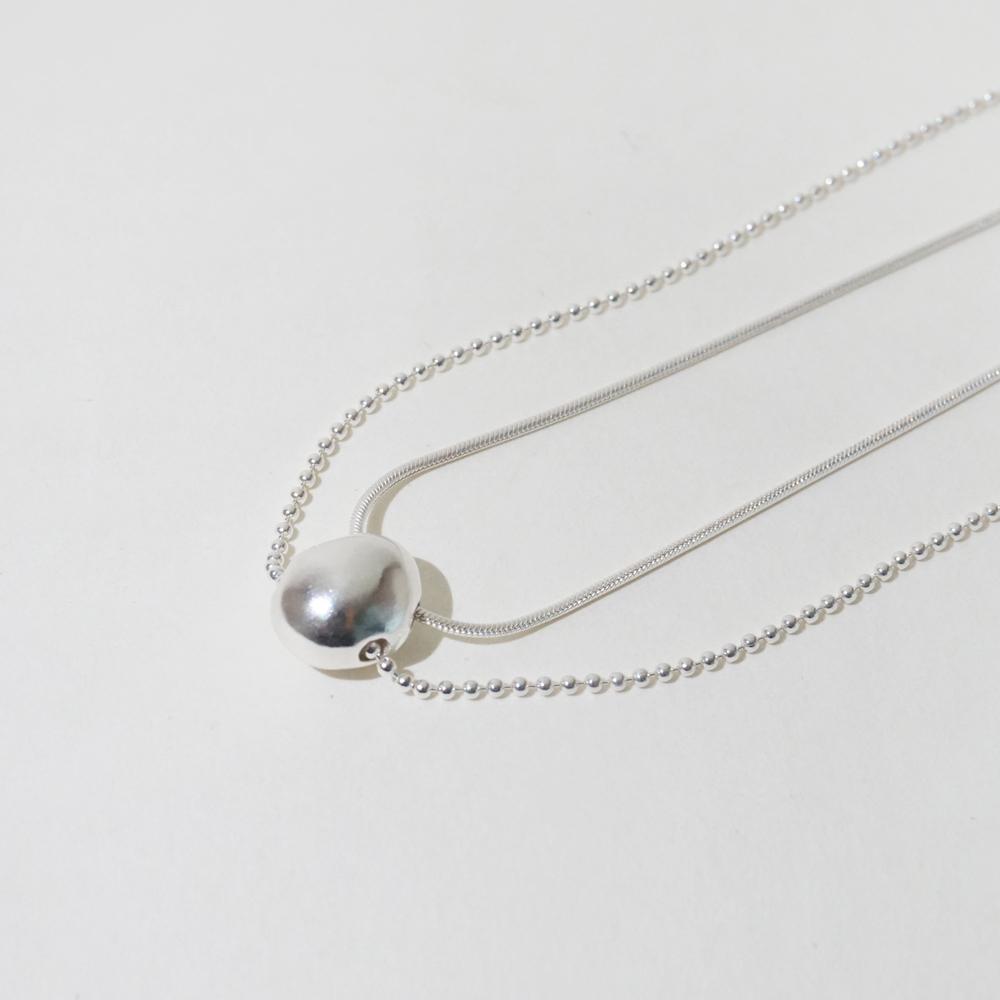 Still Instant Round Hole & Forms - Necklace 07 (2Colors)