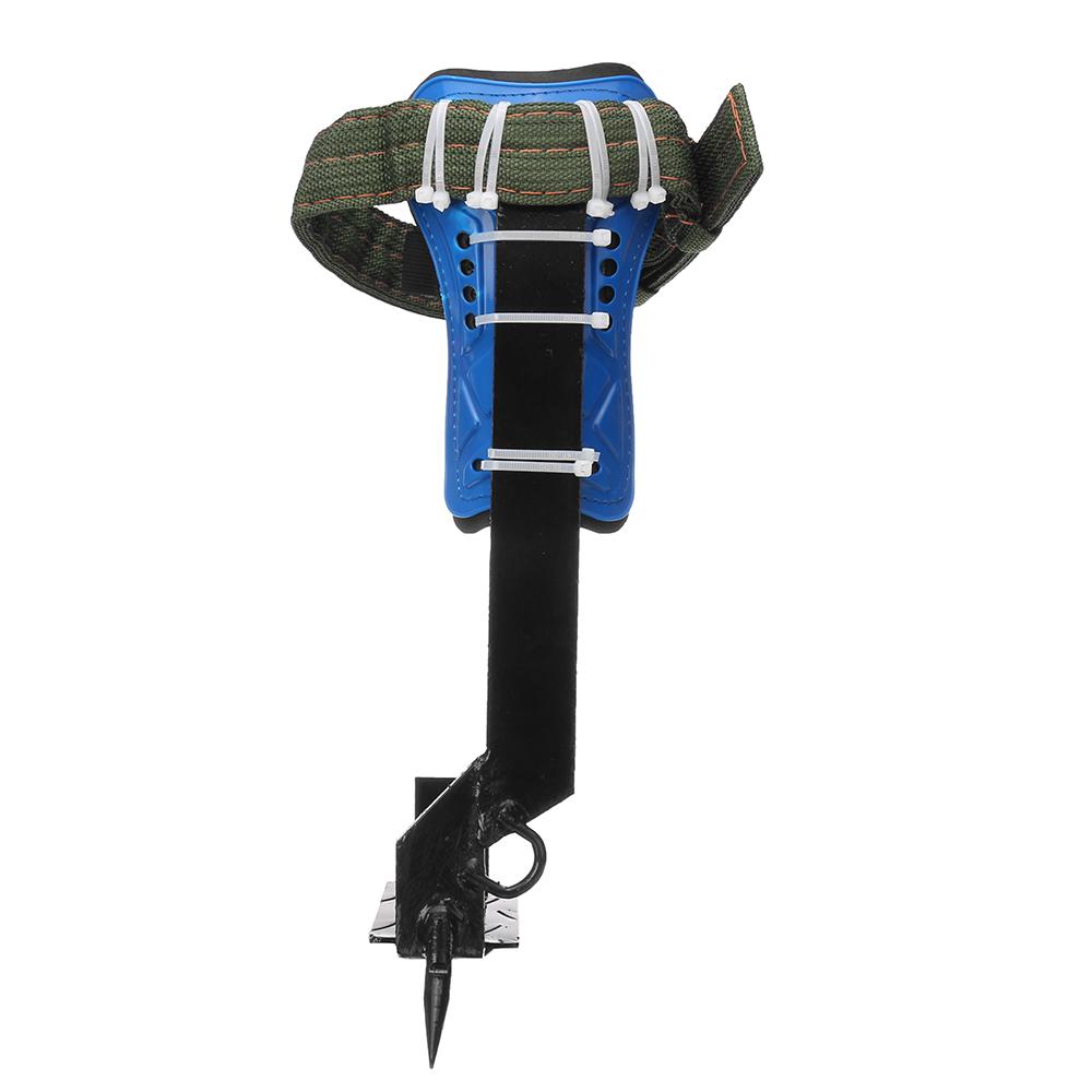 Buy A Pair Tree Climbing Spurs Tree Climb Spikes, Adjustable Pad Safety
