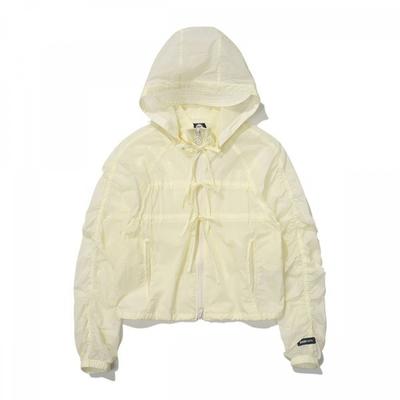 Bbc Earth Women Crop Jacket Shearing String  Ivory 