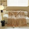Class A Bubble Velvet Rabbit Hair Blanket – Ideal for Nap, Office, Dorm, or AC; Perfect As a Single/Double Person Throw or Cross-Border Blanket