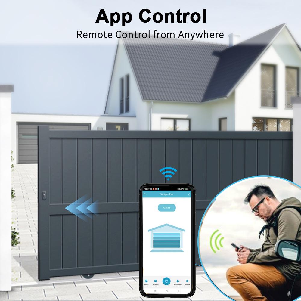 Tuya Smart WiFi Garage Door Controller - White