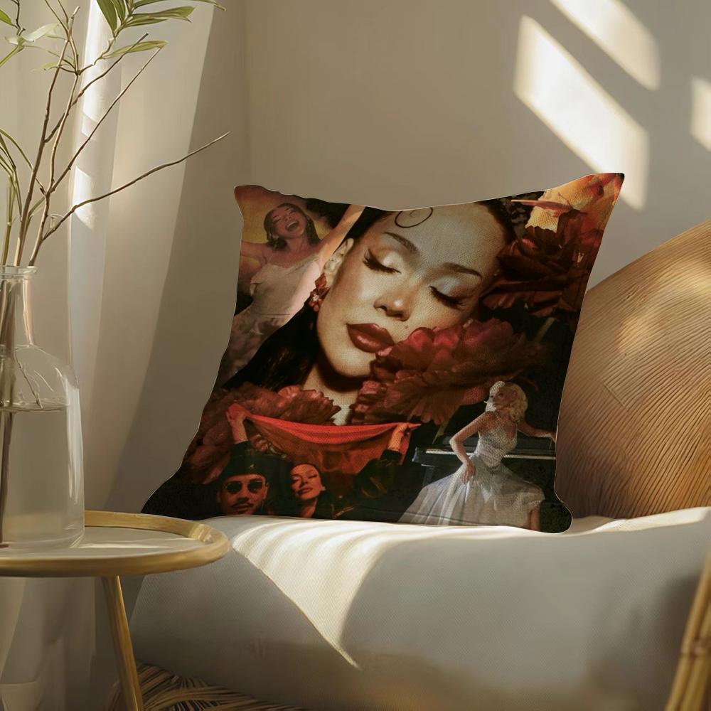 Aylivacoolsingertour Pillow Case Pillowcase, Double-Sided Printed, Sofa Cushion, Bedroom Headboard