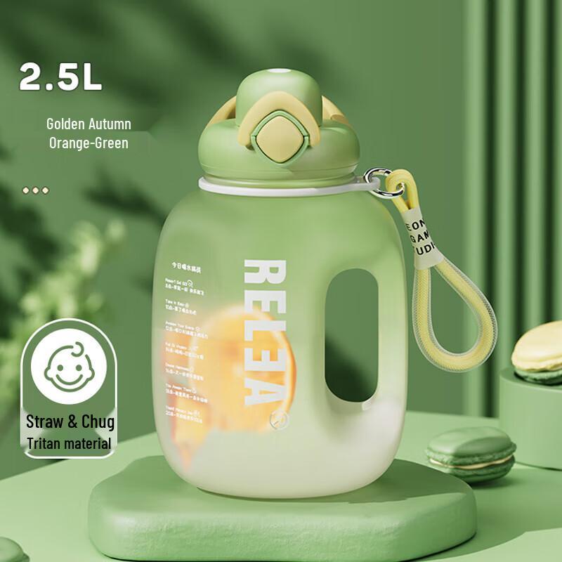 

Wushengwu 2.5L Large Capacity Sports Water Bottle