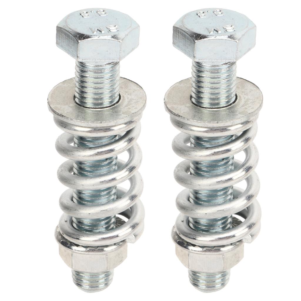 Exhaust Spring Bolt Nut M10x1.25 Tight Fixation Noise Reduction Manifold Bolt Kit for Exhaust Pipe Repair