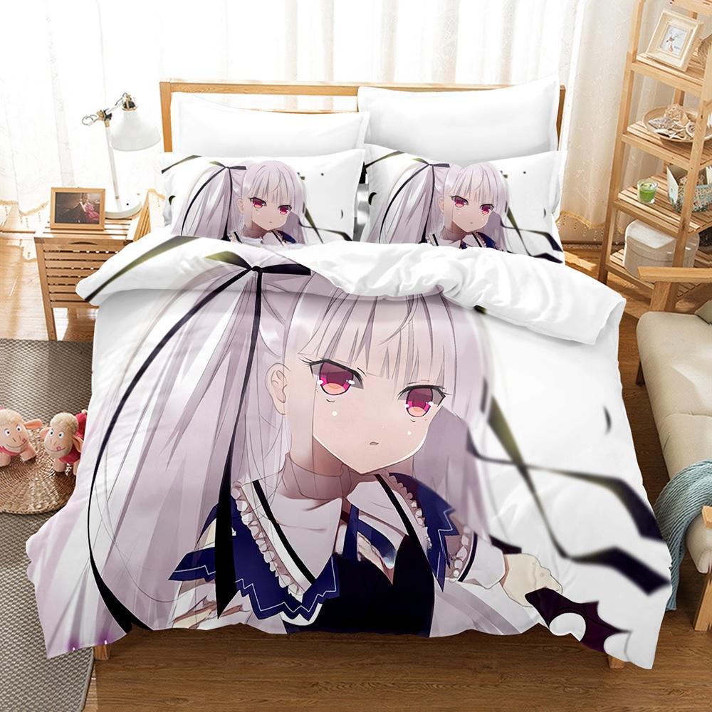 New 3d Print Kawaii Anime Absolute Duo Bedding Set Single Twin Full Queen King Size Bed Set Adult Kid Bedroom Duvet cover Sets