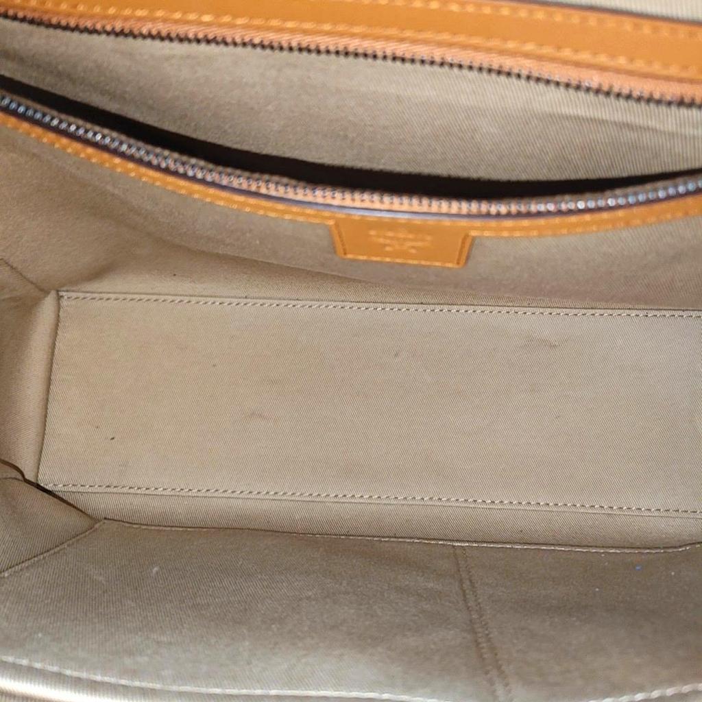 [Pre-Owned] Soft Berlin Visetos Canvas Leather Monogram Print Tote Crossbody Bag Medium - Very Good #A026KL