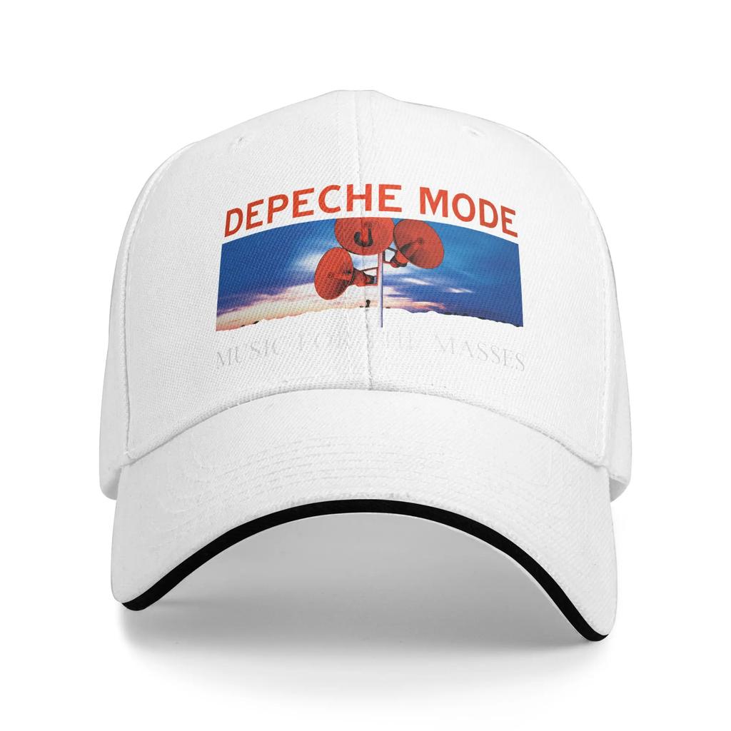 Depeche Mode Music For The Masses Baseballkappe Vintage Trucker-Hut Sommer Partner Damen Outdoor Fitnessstudio Snapback-Kappe