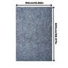 Self-Adhesive Anti-Slip Carpet Mat,Easy To Clean-Non Slip Backing for Kitchen Sink,Bathroom,Laundry Room,Office Desk.Silent,Durable Floor Protector
