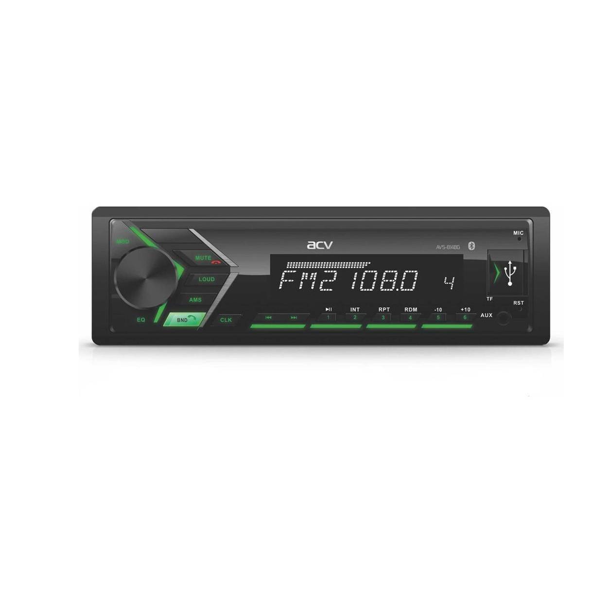 

Car Radio Acv Avs-814bg 1din 4x50w