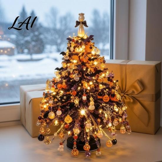 Strumenti per Artigianato Decorazioni Natalizie Kit Albero di Natale con Perline Fatto a Mano con Luci LED Kit di Perline per Adulti Kit Progetto Artigianale Adulti Casa