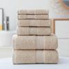3Pcs Luxurious Cotton Towel Set Ultra Soft Highly Absorbent Includes 1 Bath Towels 1 Hand Towels 1 Washcloths For Home Bathroom