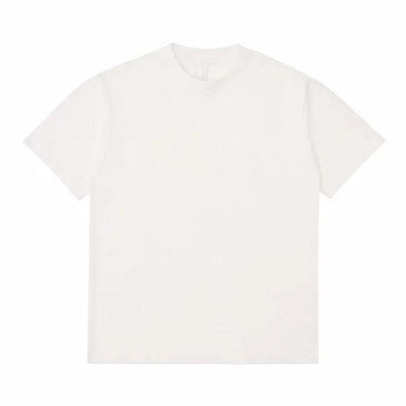 Unisex Oversized Round Neck Summer T-Shirt - Heavyweight, Short-Sleeved, Drop Shoulder Style, All-Match Fashion Top