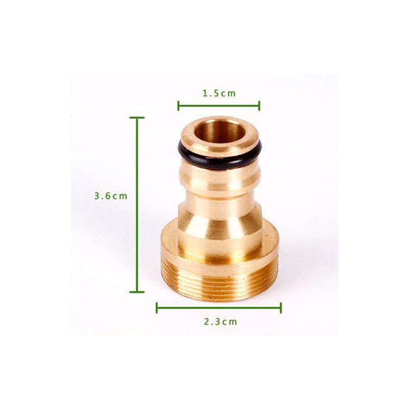 Faucet Brass Thread Connector Tap Water Hose Adapter Universal Quick Connector Garden Water Pipe Fittings Home Accessory