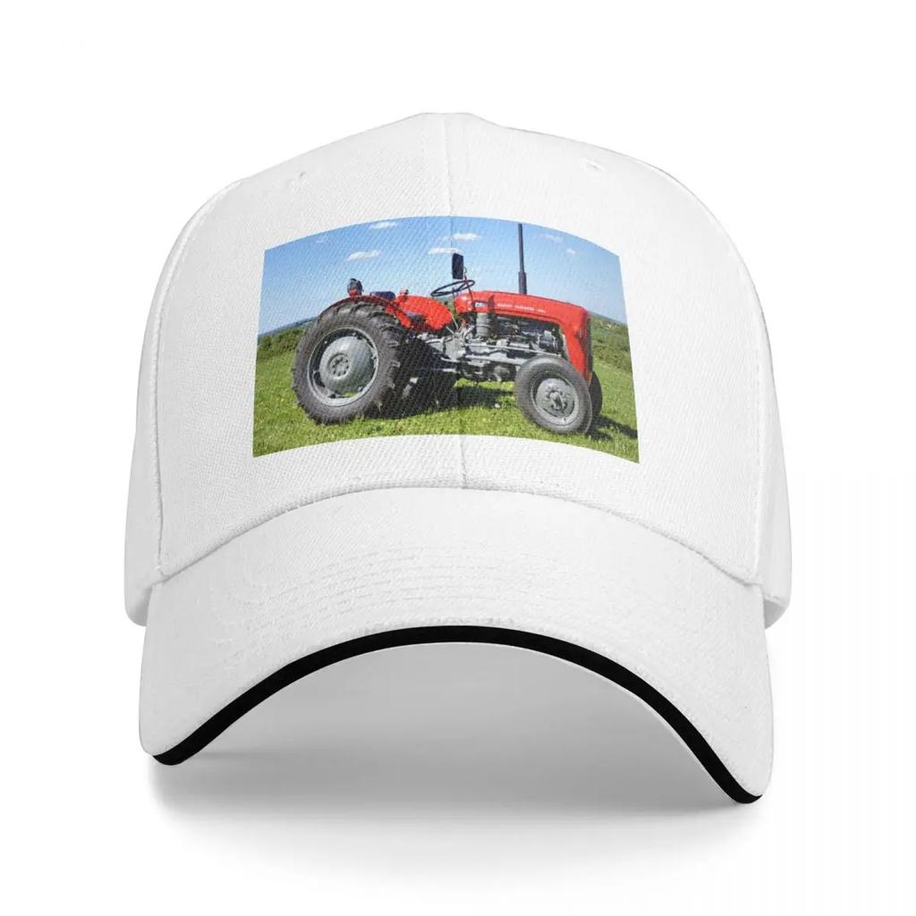 Massey Ferguson 35 Tractor Baseball Cap Cosplay Horse Hat Fashionable Icon Women's Golf Clothing Men's