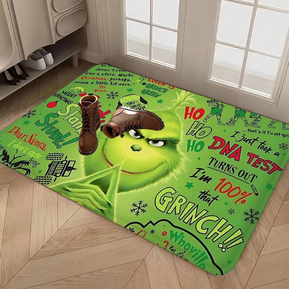 Cartoon THE G-GRINCHS Kitchen Mat Cheaper Anti-slip Modern Living Room Balcony Printed Modern Home Decor