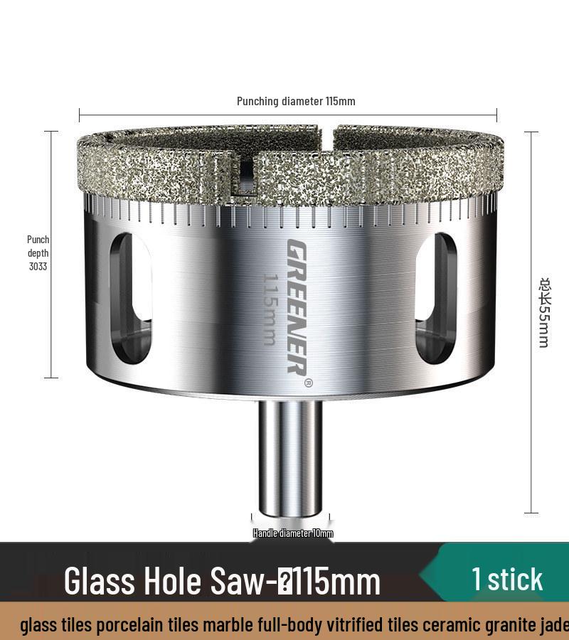 Green Forest Diamond Drill Bit for Tiles, Glass & Marble