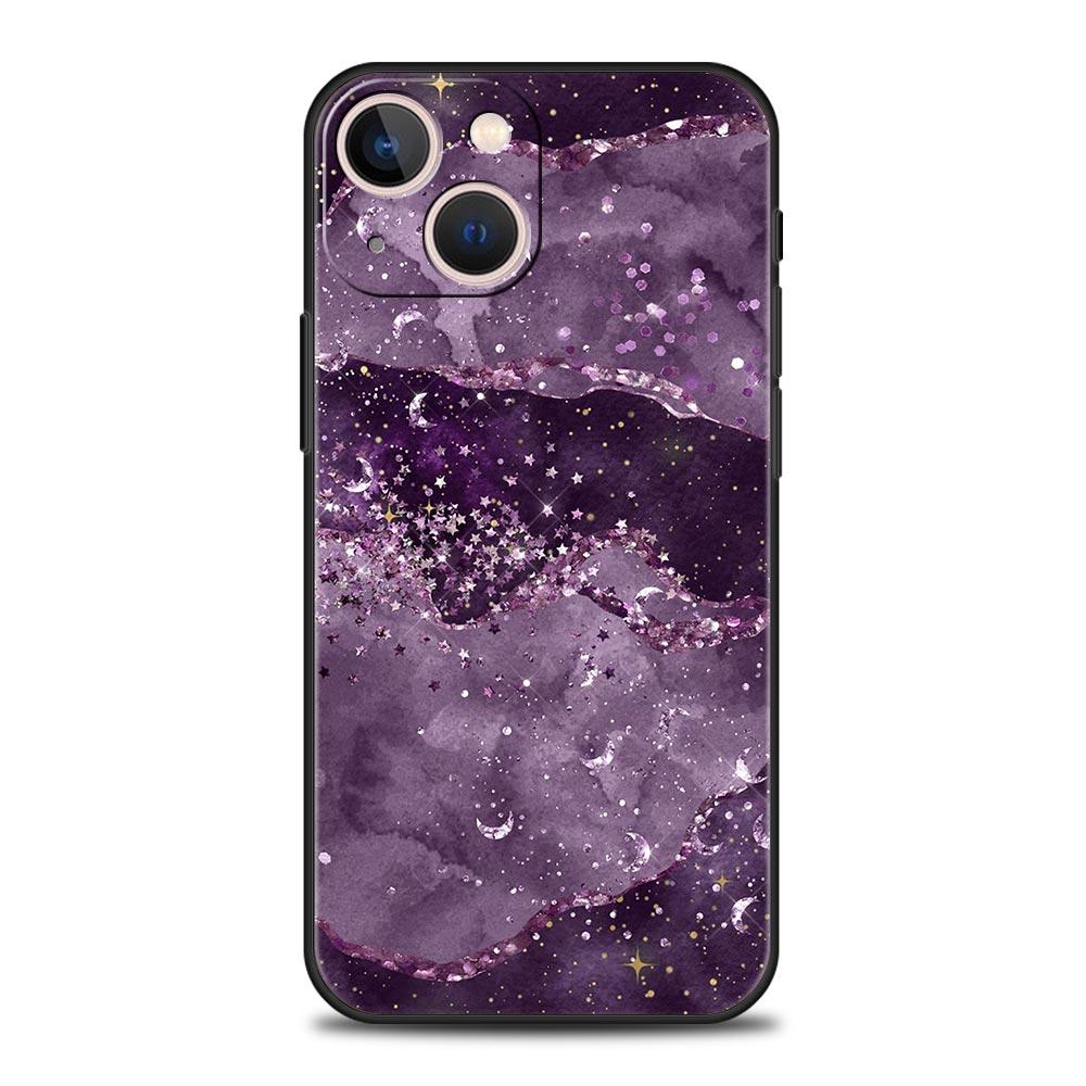 

Чехол для телефона с блестящим агатовым мрамором для iPhone Samsung Galaxy Redmi Xiaomi Oppo OnePlus Note SA 7 8 9 10 11 12 13 14 20 21 22 23 53 54 Pro Max Ultra Xiaomi Ml Note 10