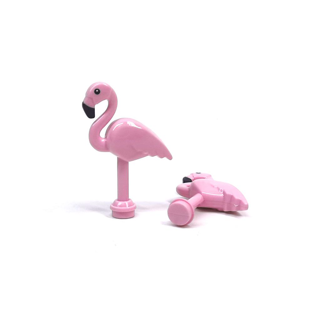 Animal Printed DIY Parts: Goat, Seagull, Penguin, Fish, Sheep - Compatible with MOC Building Block Toys