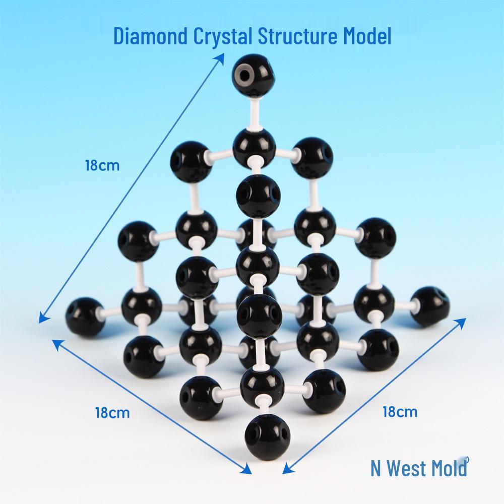 Diamond Crystal Structure Model 32004 Atom Diameter 23mm