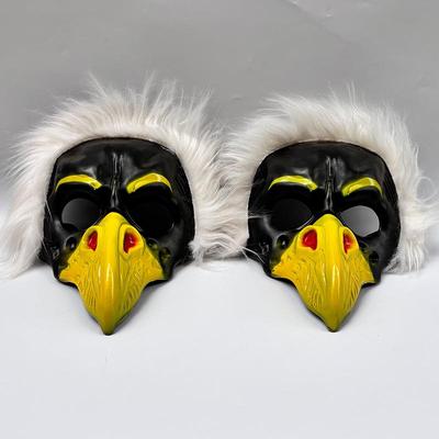 Halloweenská Cosplay Strašidelná Maska Orla Npc Legrační Žert Strašidelná Pokrývka Hlavy Na Párty Ples Kostýmní Rekvizita Ideální Na Halloween