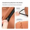Quality Nappa Leather Car Headrest Lumbar Support Cushion Comfortable Soft Car Neck Pillows Waist Pillow Car Interior Accessorie