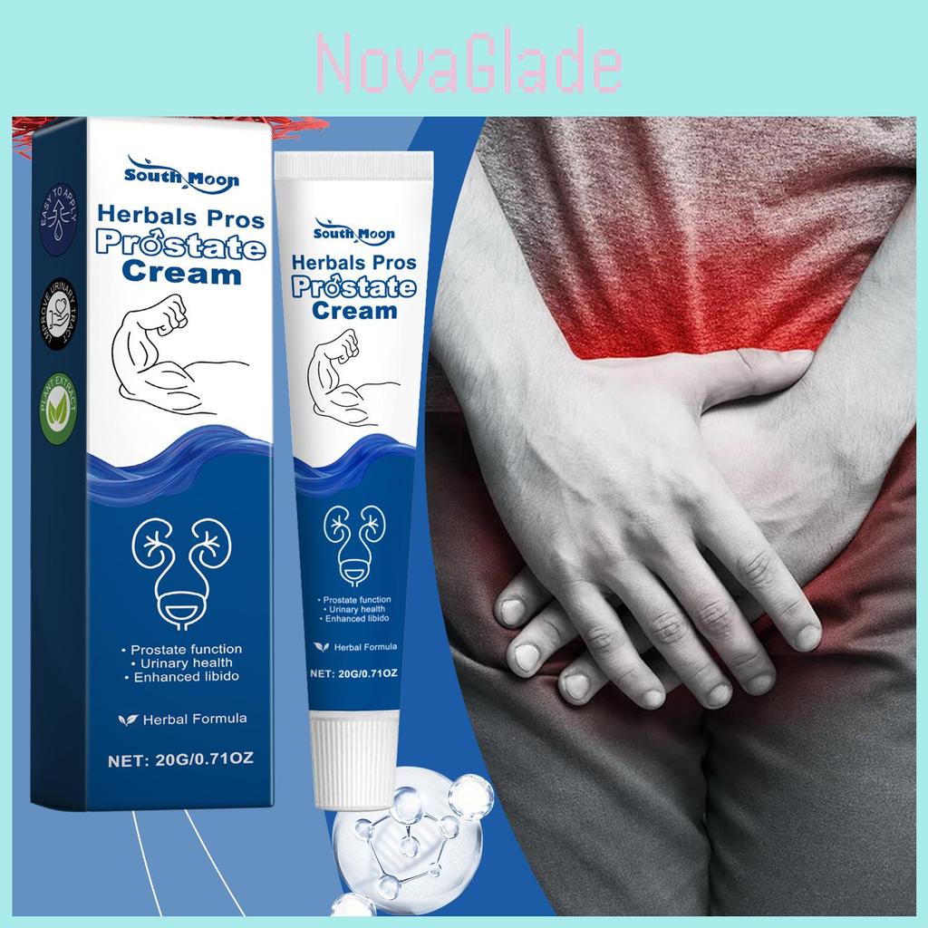 South Moon Men's Body Relief Cream Daily Moisturizing Herbal Care For Gentle Skin Nourishment