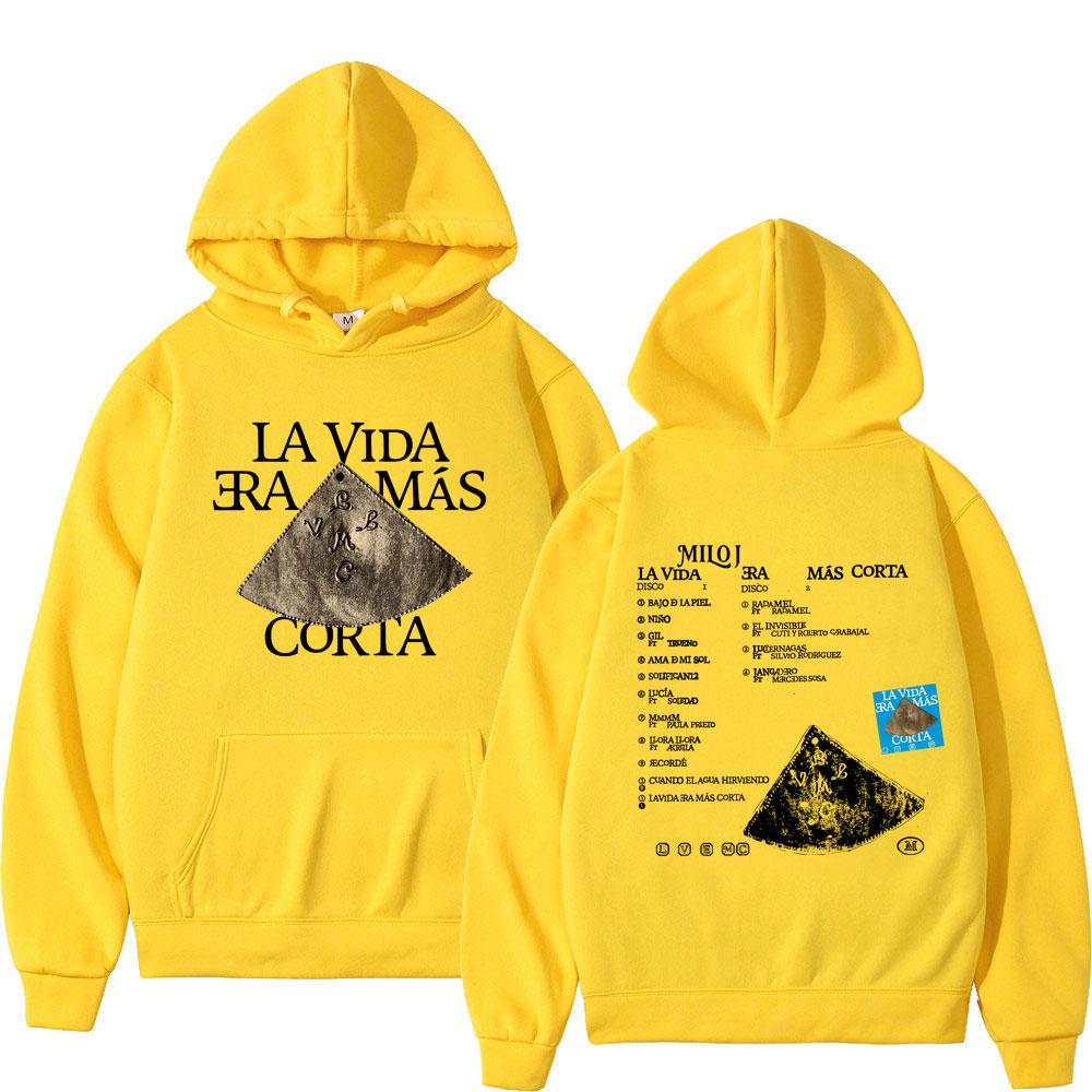 Rapper Corta Album Graphic Hoodie Men Women Hip-hop Tracksuit Long Sleeves Vintage Casual Sweatshirts