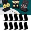 10pcs Acrylic Earring Holder   Ear Studs Jewelry Storage Display Rack Showcase Earrings Display Stand Earring Storage