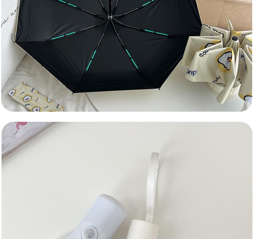 Cute Cartoon Automatic Umbrella with Sun Protection and Anti-UV Features - Durable for Rain and Shine