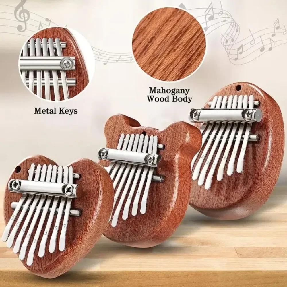 Hediye Müzik Kutusu 8 Tuş Mini Ahşap Kalimba Ruhların Kaçışı Parmak Başparmak Piyano Müzik Kutuları Kız Arkadaş Totoro Doğum Günü İçin Hediye