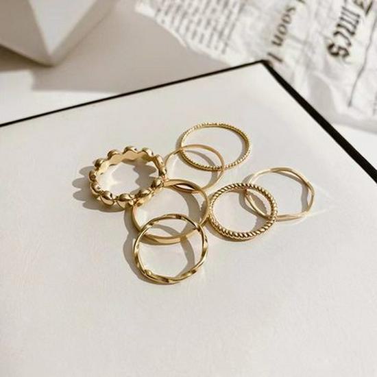 Elegant Fairy Butterfly Quad Ring Set: Trendy Cold Style Index Finger Design for Women